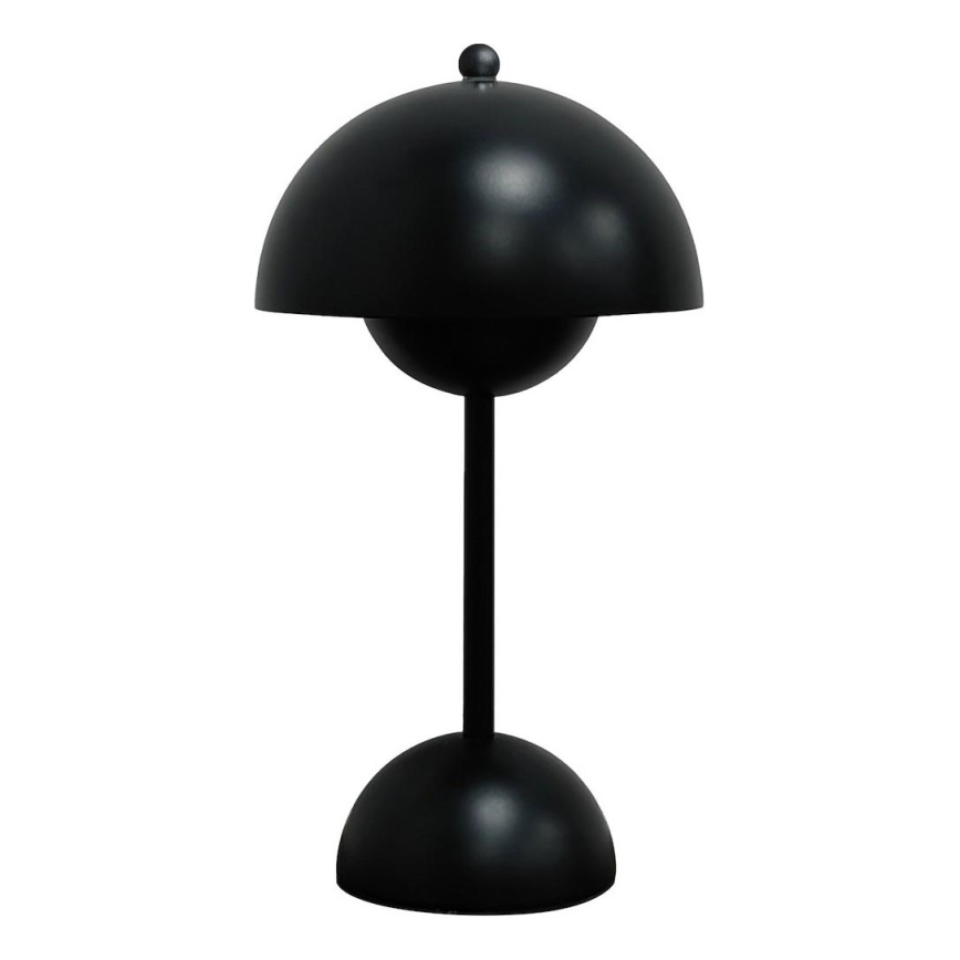 LED uzlādējamā galda lampa ar skārienvadību COSTA LED/3W/5V 2400 mAh 3000-6000K melna