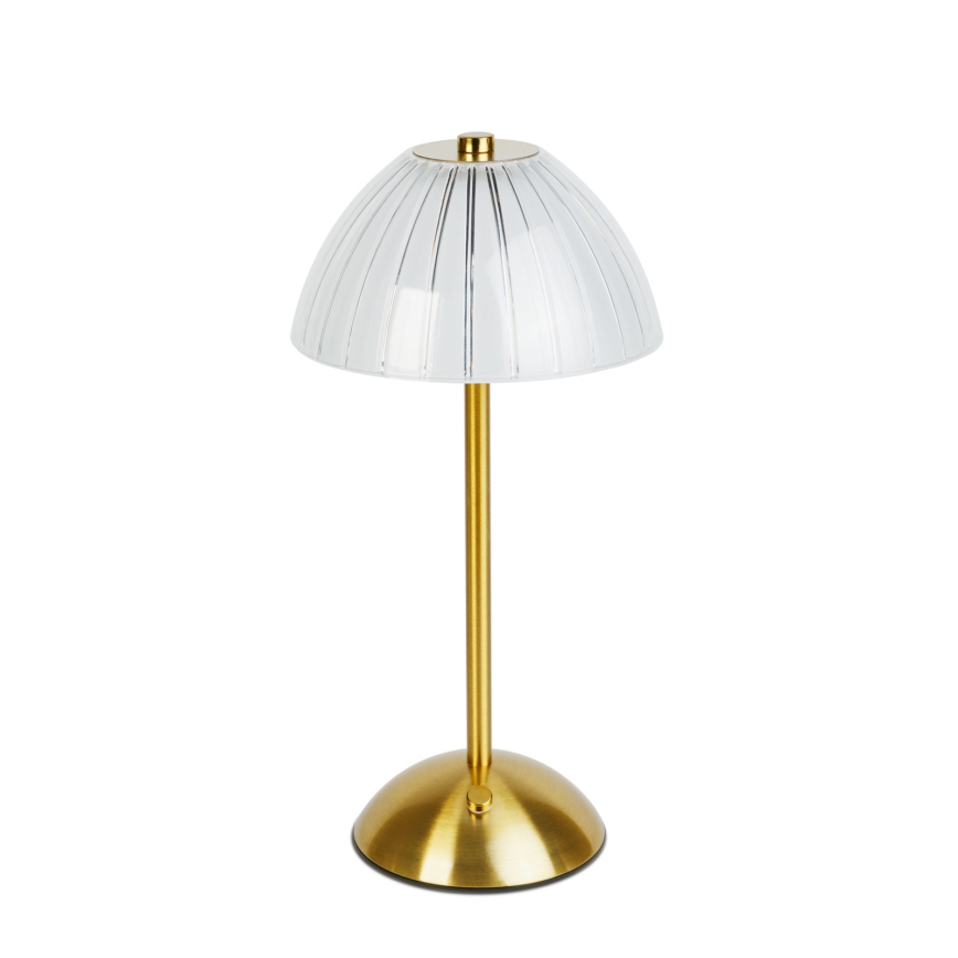 LED uzlādējamā galda lampa PARIS ar regulējamu spilgtumu LED/2W/5V 2700K/4000K/6500K 800 mAh zelta