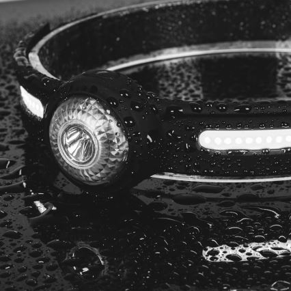 Uzlādējams regulējams LED galvas lukturis ar sarkanu gaismu LED/5V IPX4 550 lm 600 mAh