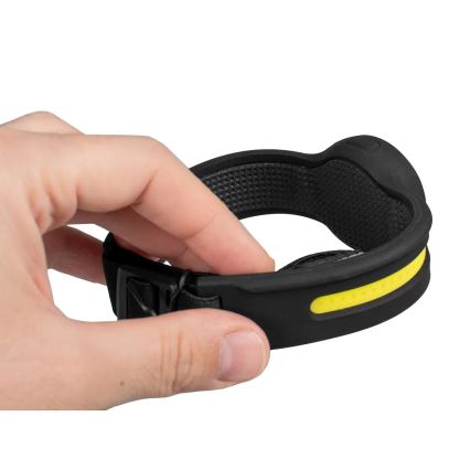 Uzlādējams regulējams LED galvas lukturis ar sarkanu gaismu LED/5V IPX4 550 lm 600 mAh