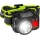 LED uzlādējama galvas lampa ar regulējamu spilgtumu, sensoru un sarkano gaismu LED/6W/5V/3xAAA IP66 500 lm 1200 mAh