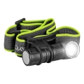 LED uzlādējama galvas lampa ar regulējamu spilgtumu un sarkano gaismu 3 vienā LED/10W/5V IP66 500 lm 800 mAh