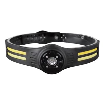 LED Uzlādējama galvas lampa ar sarkana lampa USB LED/3W/5V IP43 470 spīdīgs 5 h 650 mAh