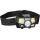 LED uzlādējama galvas lampa ar sensoru LED/3W/900 mAh IP44 melna