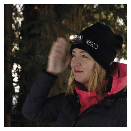 LED Uzlādējamā galvas lampa LED/USB 1200 mAh