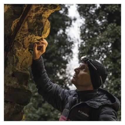 LED Uzlādējamā galvas lampa LED/USB 1200 mAh