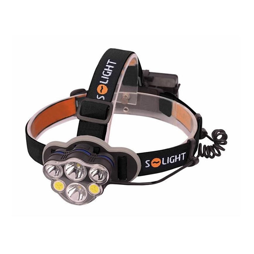 LED Uzlādējama galvas lampa LED/USB 2200mAh IP44