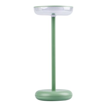 LED uzlādējamā lampa ar regulējamu spilgtumu FLUXY LED/1,7W/1800 mAh IP44 zaļa