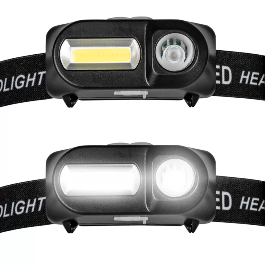 LED Uzlādējama lukturīte ar regulējamu spilgtumu 2xLED/5V IP44 210 lm 2000 mAh
