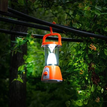 LED Aptumšojama uzlādējams saules enerģijas lampa ar lādētājakumulatora funkciju LED/230V 710 spīdīgs 1600 mAh