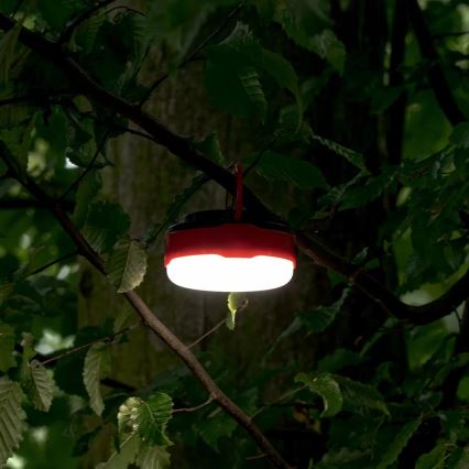 LED Aptumšojama uzlādējams saules enerģijas lukturītis ar lādētājakumulatora funkciju LED/3W/5V 3000/4000/6500K IPX6 500 spīdīgs 2000 mAh