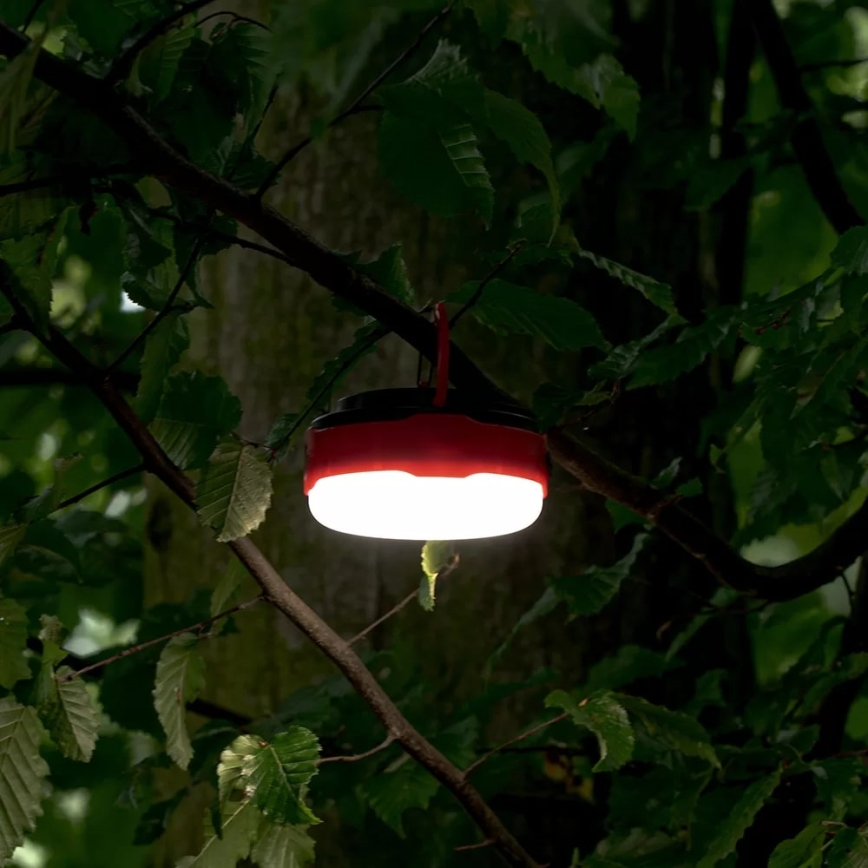 LED Aptumšojama uzlādējams saules enerģijas lukturītis ar lādētājakumulatora funkciju LED/3W/5V 3000/4000/6500K IPX6 500 spīdīgs 2000 mAh