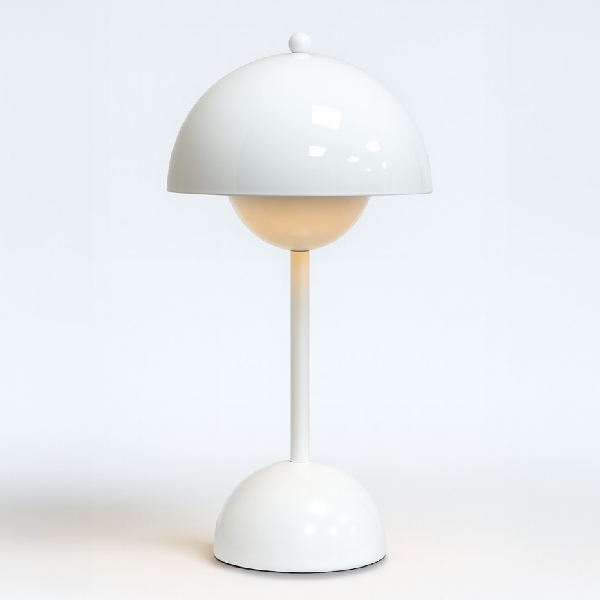 LED uzlādējama skārienjūtīga galda lampa COSTA LED/3W/5V 2400 mAh 3000-6000K balta