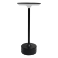 LED uzlādējamā skārienjūtīgā galda lampa TAVOLO LED/2,5W/5V 2400 mAh 3000-6000K melna