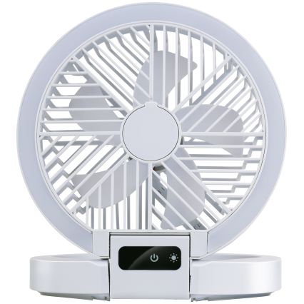 LED uzlādējamais galda ventilators 3,7V 1200 mAh