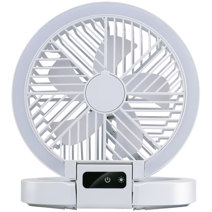 LED uzlādējamais galda ventilators 3,7V 1200 mAh