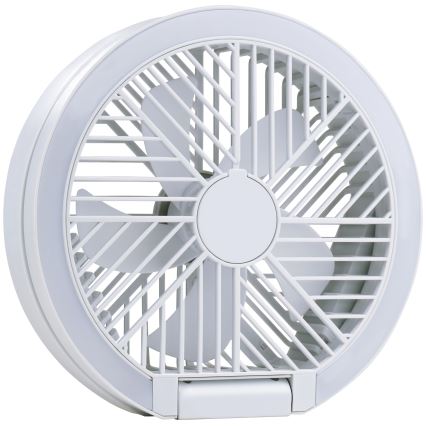 LED uzlādējamais galda ventilators 3,7V 1200 mAh