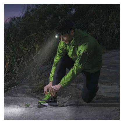 LED uzlādējamais galvas lukturis LED/USB 1600 mAh IPX6