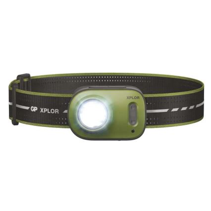 LED uzlādējamais galvas lukturis LED/USB 1600 mAh IPX6