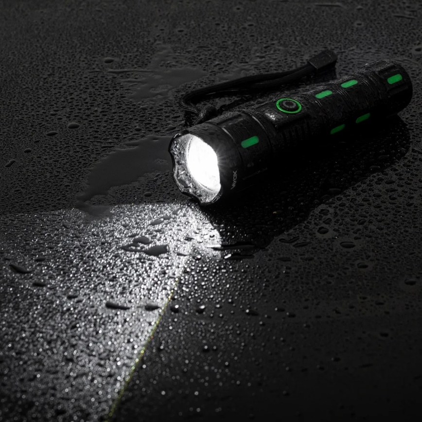 LED lukturis ar regulējamu spilgtumu un powerbankas funkciju LED/20W/5V IP44 1200 lm 5000 mAh