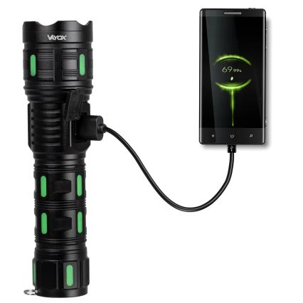 LED lukturis ar regulējamu spilgtumu un powerbankas funkciju LED/20W/5V IP44 1200 lm 5000 mAh