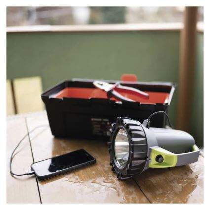 LED uzlādējamais lukturis LED/3,7V 4000 mAh