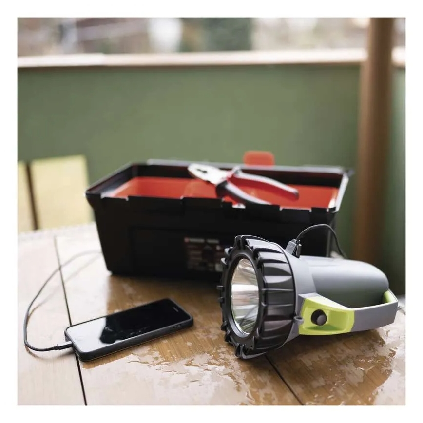 LED uzlādējamais lukturis LED/3,7V 4000 mAh