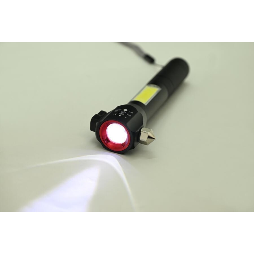 LED Uzlādējamais lukturis LED/3W/5V 200 lm 1200 mAh