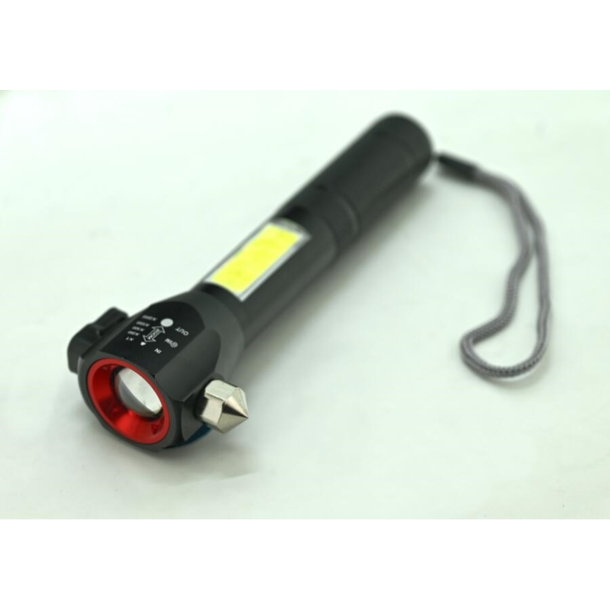 LED Uzlādējamais lukturis LED/3W/5V 200 lm 1200 mAh