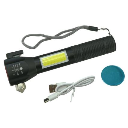 LED Uzlādējamais lukturis LED/3W/5V 200 lm 1200 mAh