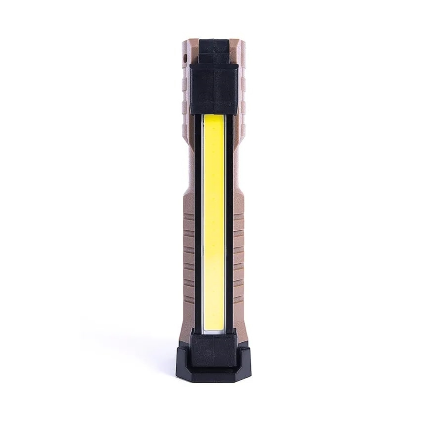 LED Aptumšojama uzlādējams darba lukturītis ar lādētājakumulatora funkciju LED/4W/5V IPX4 600 spīdīgs 2000 mAh
