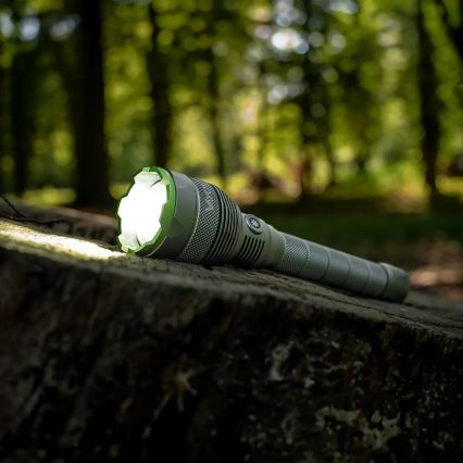 LED Aptumšojams uzlādējams lukturītis ar lādētājakumulatoru funkcija LED/5V IPX7 10000 spīdīgs 2600 mAh