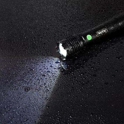 LED Uzlādējams lukturis LED/10W/5V IPX4 800 spīdīgs 1200 mAh