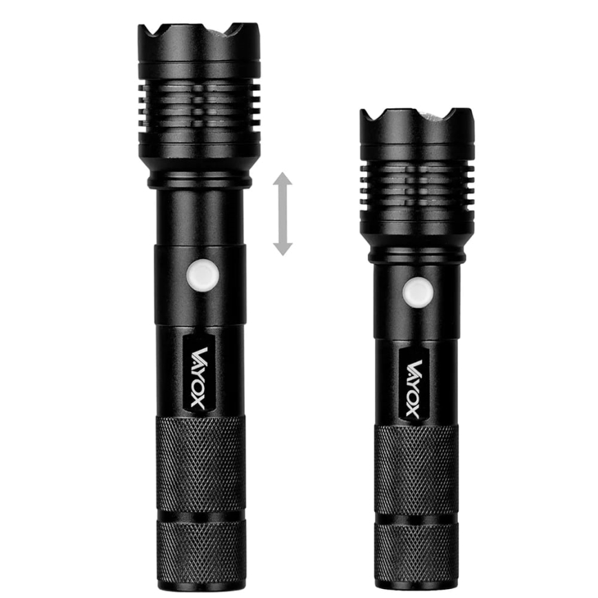 LED Uzlādējams lukturis LED/10W/5V IPX4 800 spīdīgs 1200 mAh