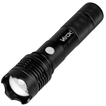 LED Uzlādējams lukturis LED/10W/5V IPX4 800 spīdīgs 1200 mAh