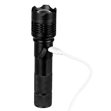 LED Uzlādējams lukturis LED/10W/5V IPX4 800 spīdīgs 1200 mAh