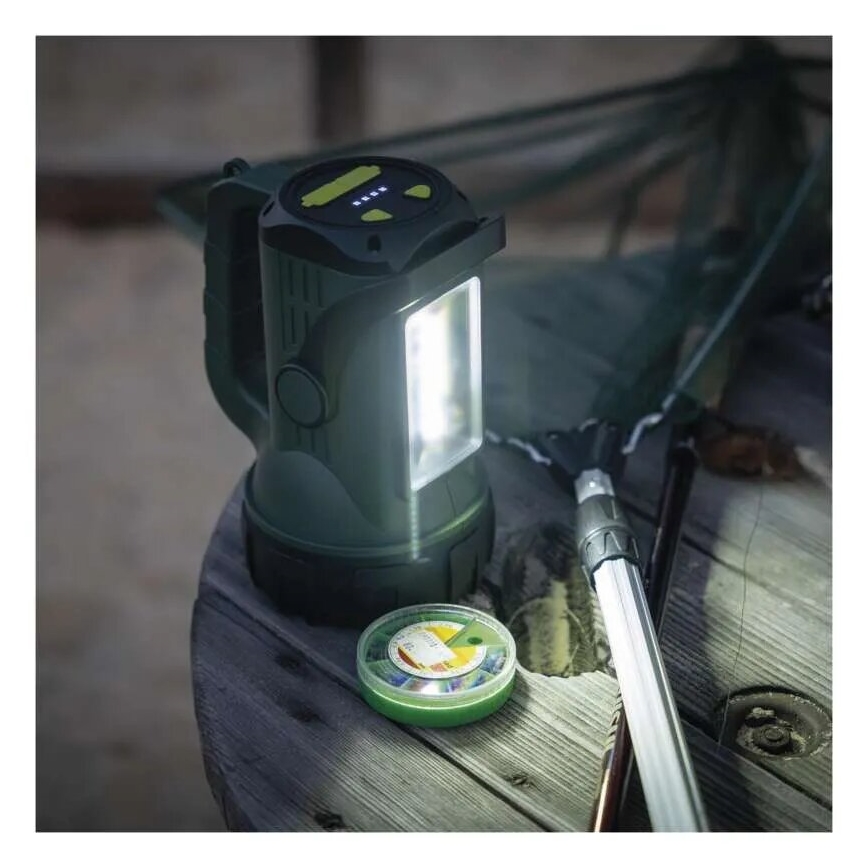 LED Uzlādējams lukturis LED/3,7V IP43 700 lm 3600mAh