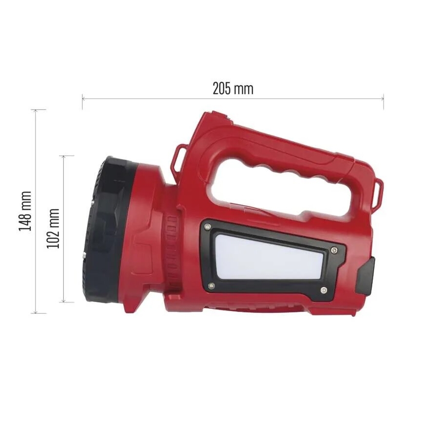 LED Uzlādējams lukturis LED/3,7V IP44 1000 lm 15000mAh