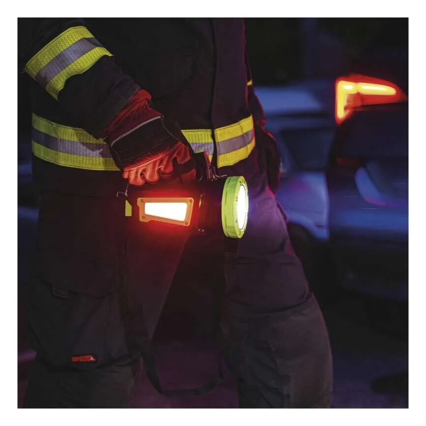 LED Uzlādējams lukturis LED/3,7V IP44 850 lm 8000mAh