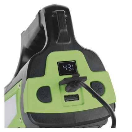 LED Uzlādējams lukturis LED/3,7V IP44 850 lm 8000mAh