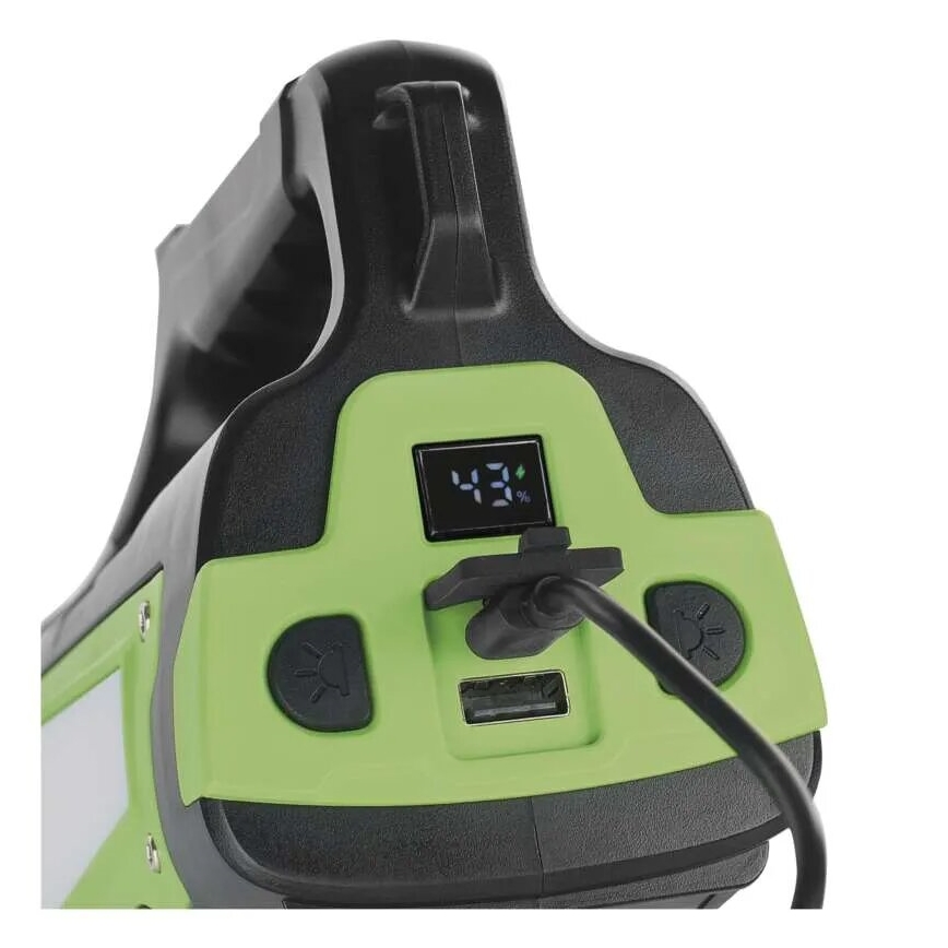 LED Uzlādējams lukturis LED/3,7V IP44 850 lm 8000mAh