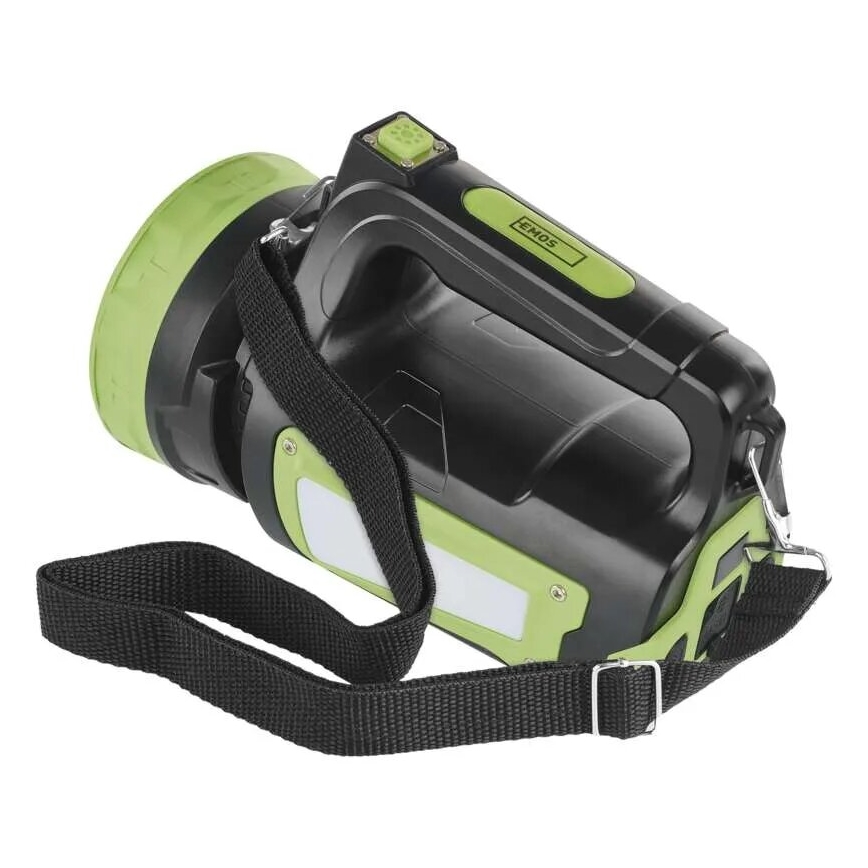 LED Uzlādējams lukturis LED/3,7V IP44 850 lm 8000mAh