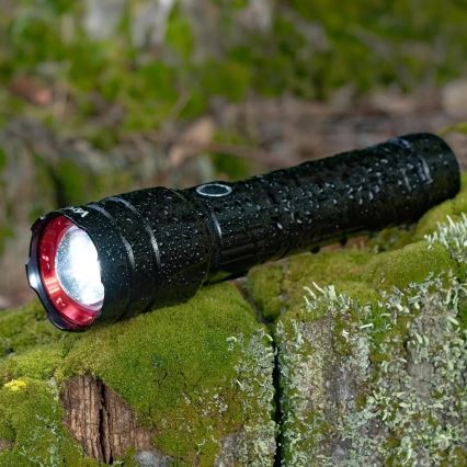 LED Aptumšojams uzlādējams lukturītis ar lādētājakumulatoru funkcija LED/30W/5V IPX5 1060 spīdīgs 5000 mAh