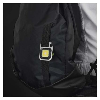 Uzlādējams LED lukturis ar USB, 3,7 V, IP44, 750 lm, 400 mAh