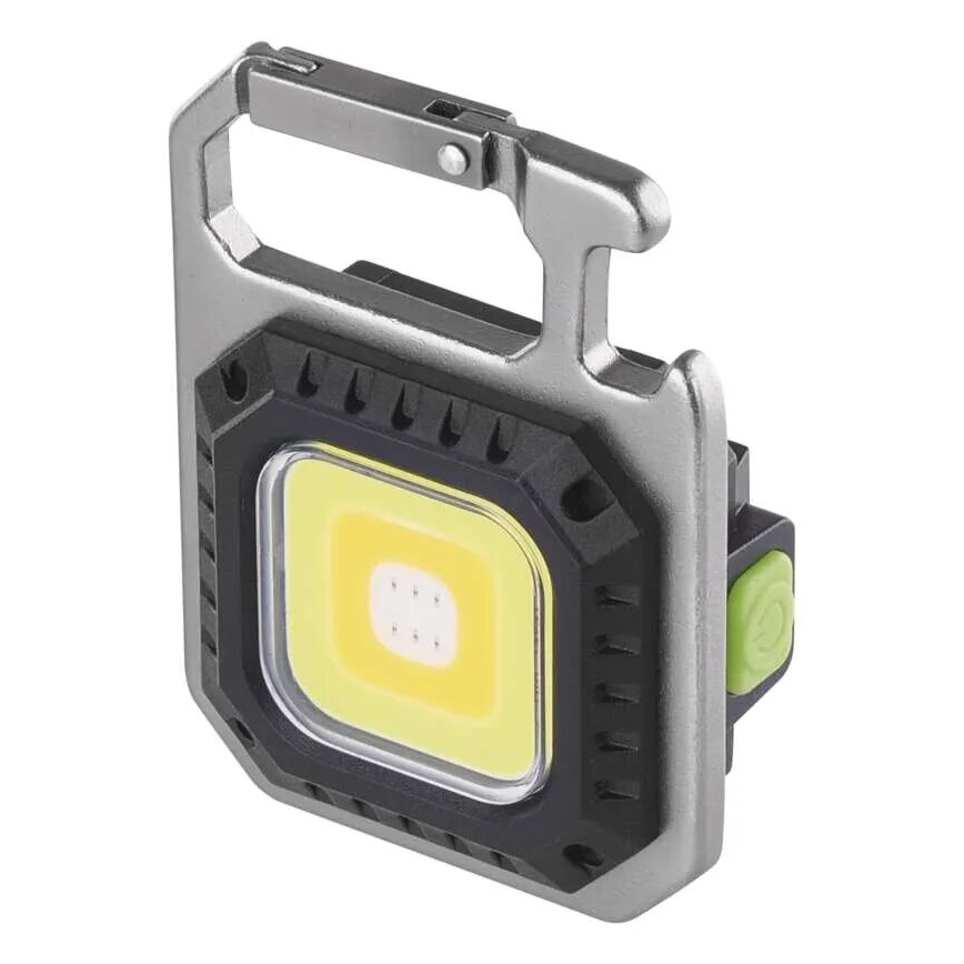Uzlādējams LED lukturis ar USB, 3,7 V, IP44, 750 lm, 400 mAh