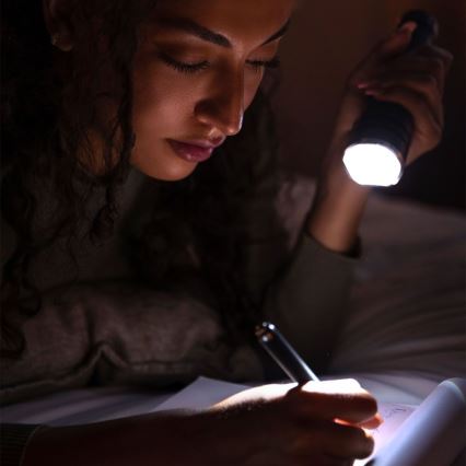 LED Uzlādējams lukturis USB LED/10W/5V IP54 2000 mAh 1000 spīdīgs