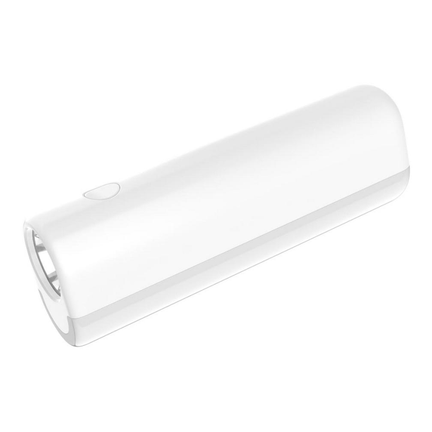 LED Uzlādējams lukturītis LED/4,5W/3,7V 1200 mAh balts