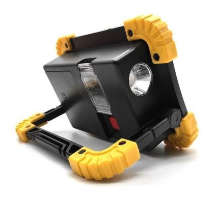 LED Uzlādējams prožektors LED/10W/4000 mAh 3xAA