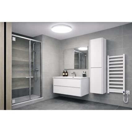 LED vannas istabas griestu gaismeklis ADAR LED/17W/230V IP44 4000K
