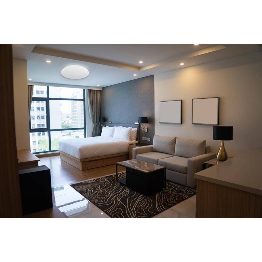 LED vannas istabas griestu gaismeklis ADAR LED/17W/230V IP44 4000K